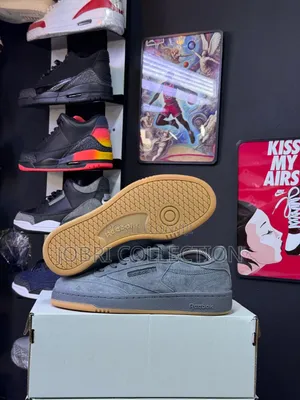 Gray Reebok Club C 85 Sneakers