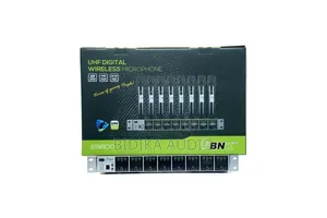 BNK Es800 Uhf 8-Channel Digital Wireless Microphone System