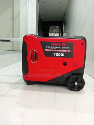 Cigma Uk 7500i 7kva Gasoline Silent Inverter Generator