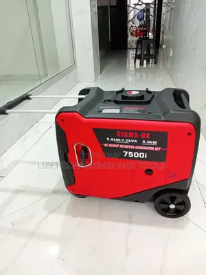 Cigma Uk 7500i 7kva Gasoline Silent Inverter Generator