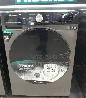 10/5kg Wash and Spin Hisense Washing Machine Front Load Wash $ Spin