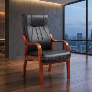 Office Chairs; Directors Leather Executive Visitors Desk Chair