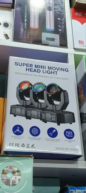 Mini Led Moving Head Stage Lights for Parties and Events