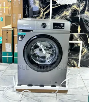 6kg **Hisense Front Load 6kg Wash and Spin Available