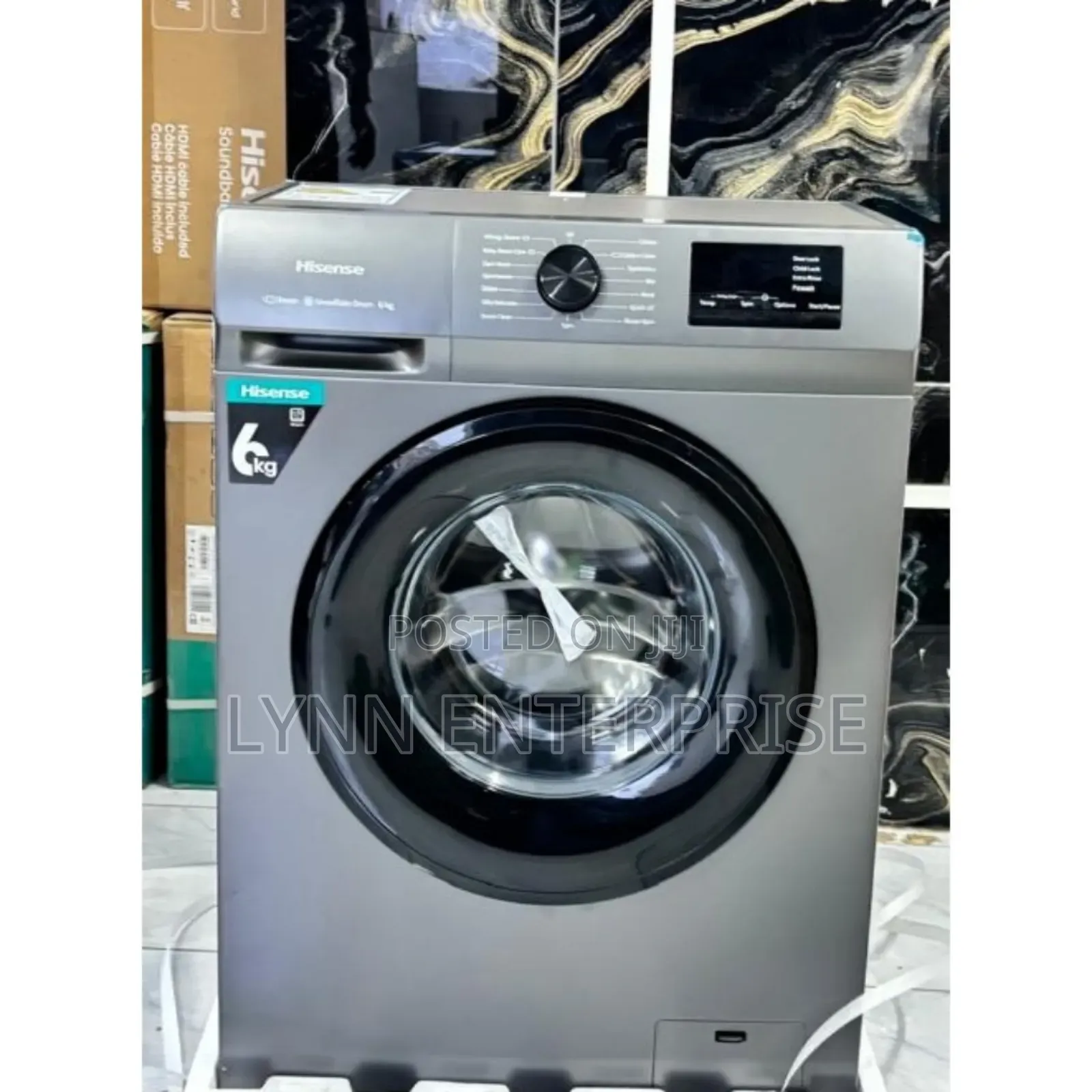 Hisense Washing Machine Front Load 6kg Wash and Spin Available