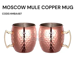 2pcs Moscow Mule Copper Mug- 500ml