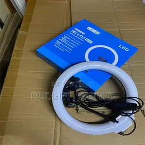 12-Inch Led Selfie Ring Light With Professional Stand for Streaming An
