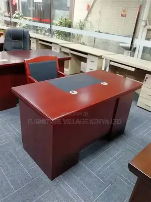 1.2m Mahogany Executive Office Task Desk