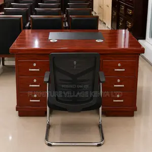 1.2m Mahogany Executive Office Task Desk