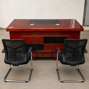 1.2m Mahogany Executive Office Task Desk