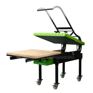 80 by 100 (A0) Flatbed Garment Printing /Sublimation Heatpress Machine
