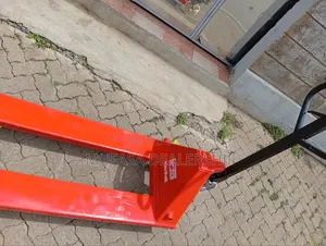 Red Pallet Trolley