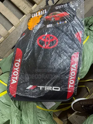 5pc Toyota TRD Red Accents Floor Superior Protection Mats