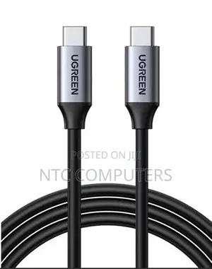 Ugreen Usb-C 3.1 Gen1 Male to Male 3a Data Cable (60w, at 60hz) 1.5m