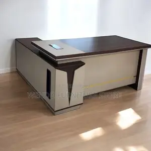 Office Desk; 1.8 Meters Executive Officials Desk With Power Cable