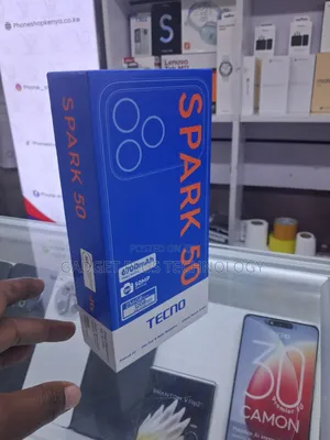 New Tecno Spark 50 128 GB Black