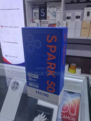 New Tecno Spark 50 128 GB Black