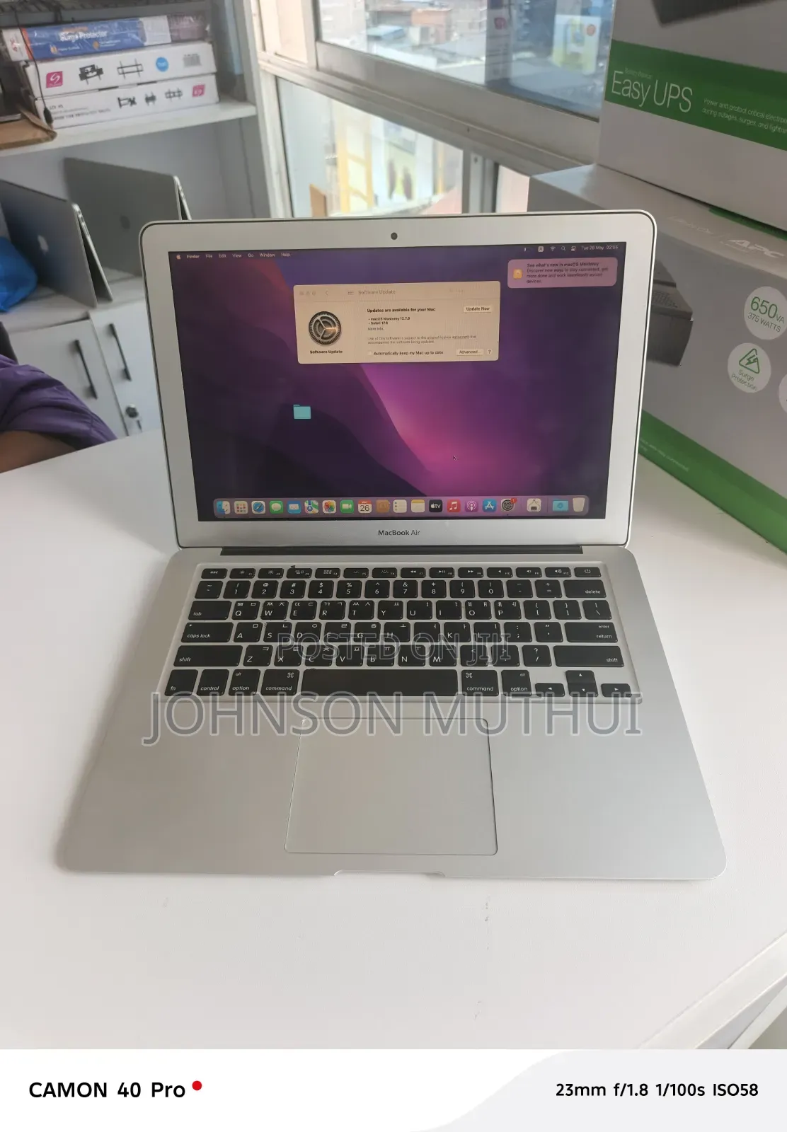 Laptop Apple MacBook Air 2017 4GB Intel Core Ultra 5 SSHD+SSD 256GB