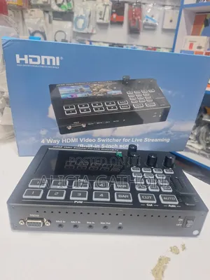 4 Way Hdmi Video Switcher for Live Streaming With 5-Inch Screen