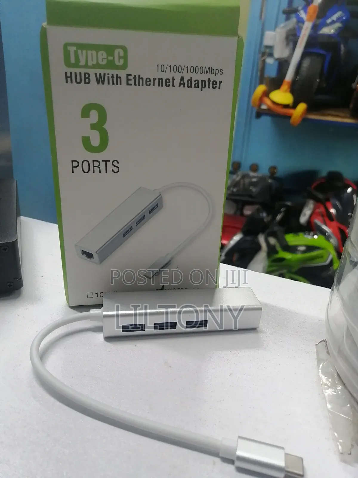 Type C With Ethernet+Hub
