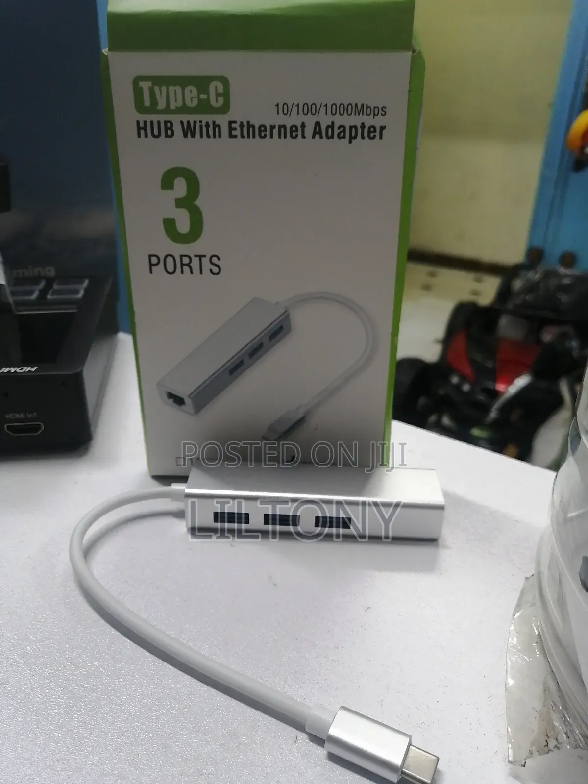 Type C With Ethernet+Hub