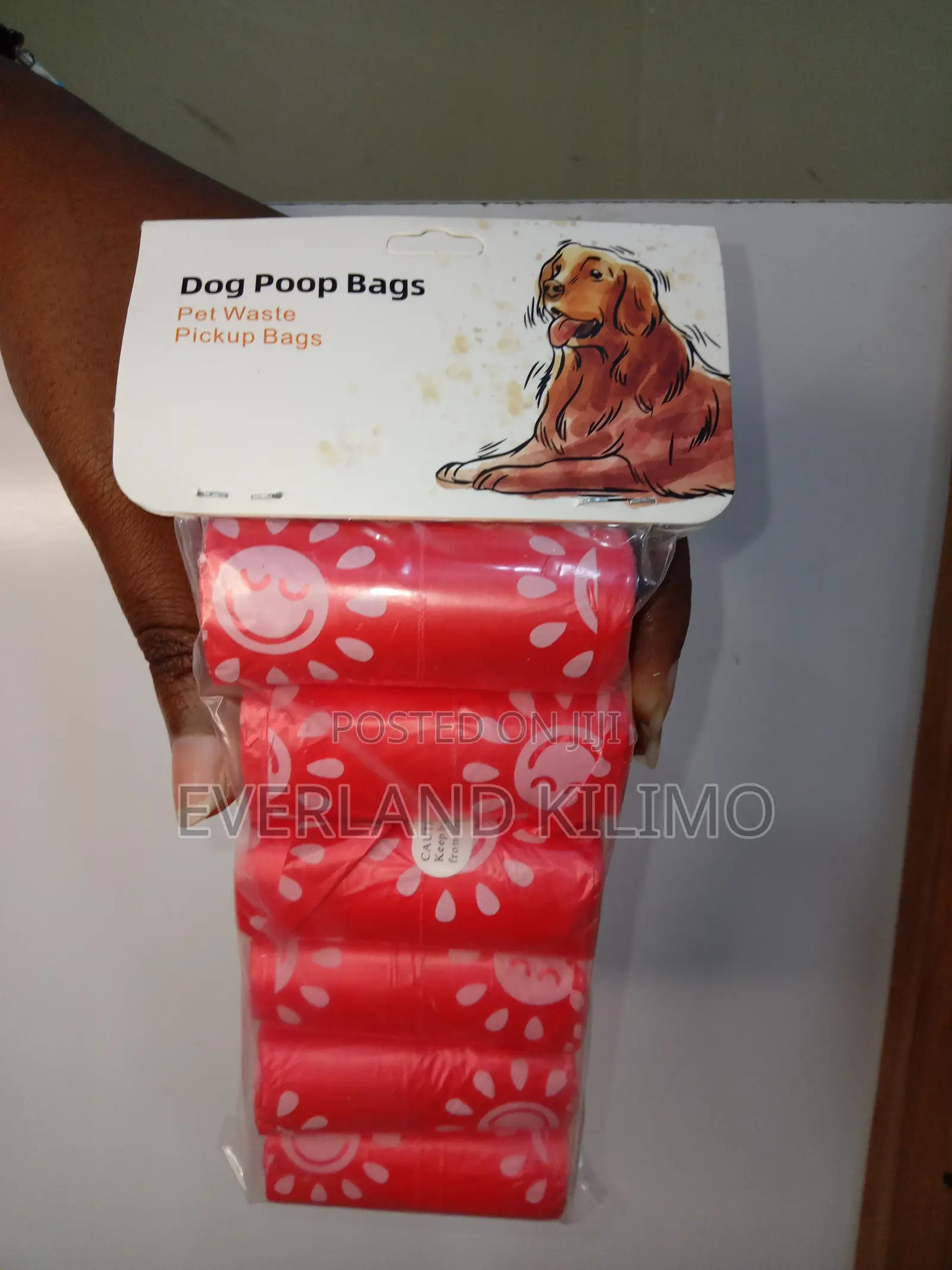 Colored Pet Poop Bags Rolls - A Pack