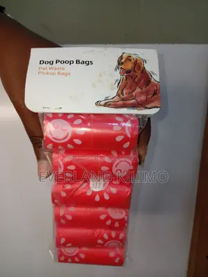 Colored Pet Poop Bags Rolls - A Pack
