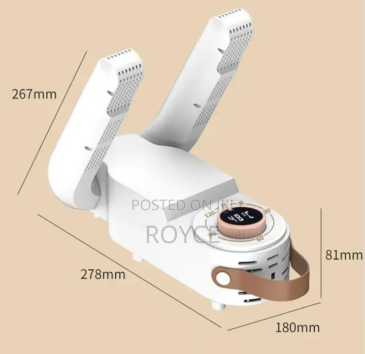 Foldable Electric Shoe Dryer