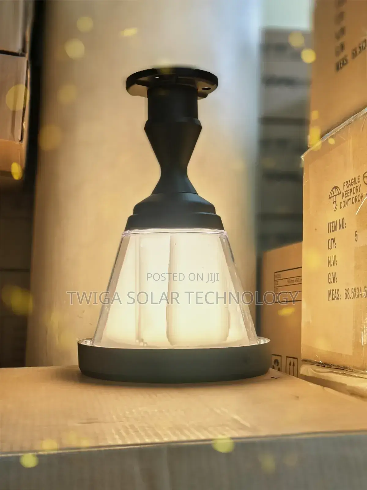 High Double Glass Solar Lights