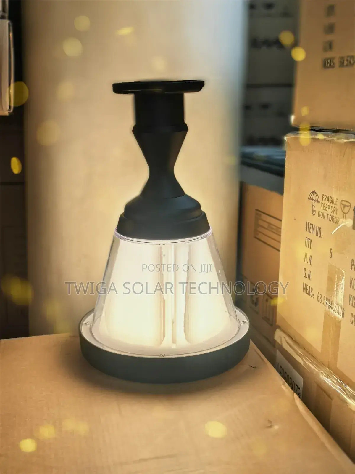 High Double Glass Solar Lights