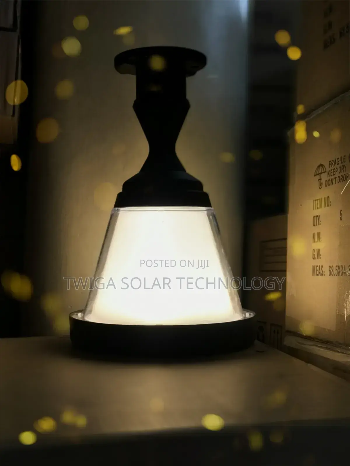 High Double Glass Solar Lights