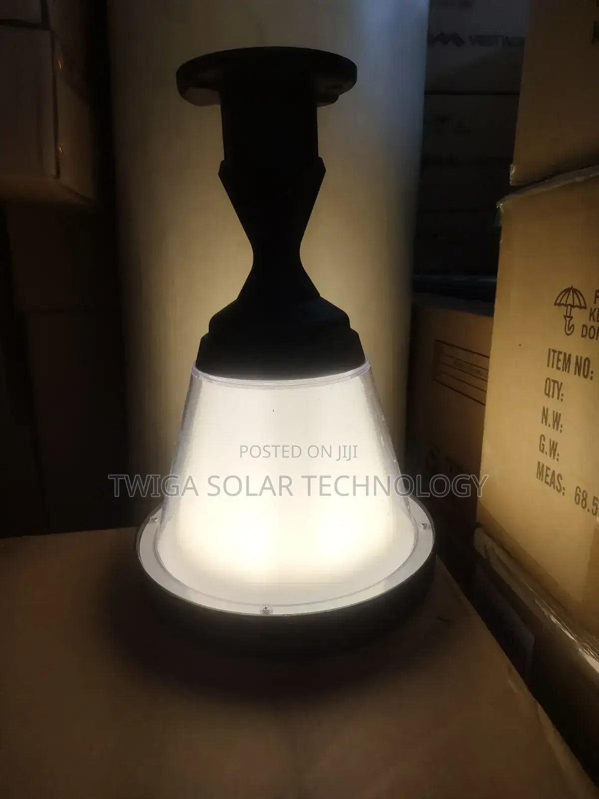 High Double Glass Solar Lights