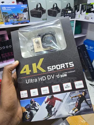 Ultra Hd Sports Camera 16mp Wifi Action Recorder
