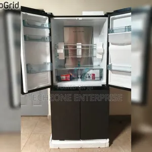 Ecomax 506 Litres Dark Silver Four Door With Dispenser Refrigerator 