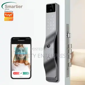 Smart Lock Smartier Tuya Fingerprints Smart Door Lock Password Face