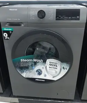Hisense Washing Machine Front Load 9kgs - Wash and Spin.