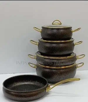 9pcs Granite Coating Kitchen Cookware Set