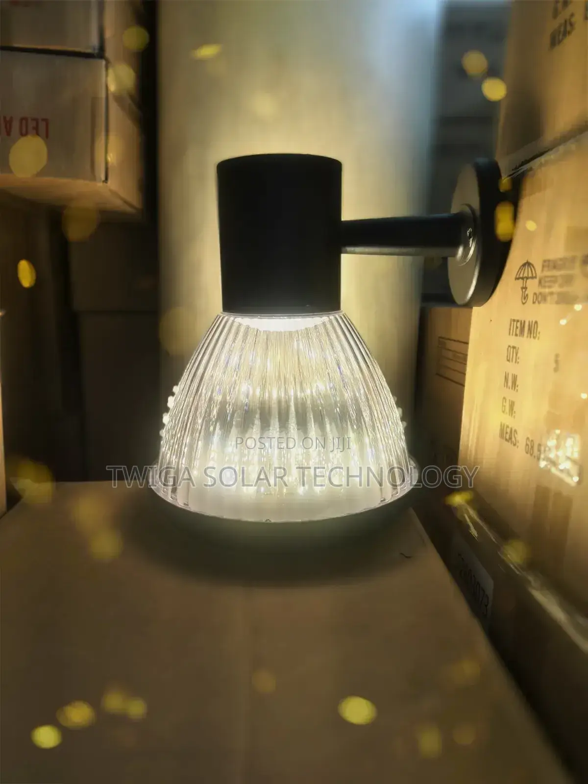 Round Solar Wall Lights