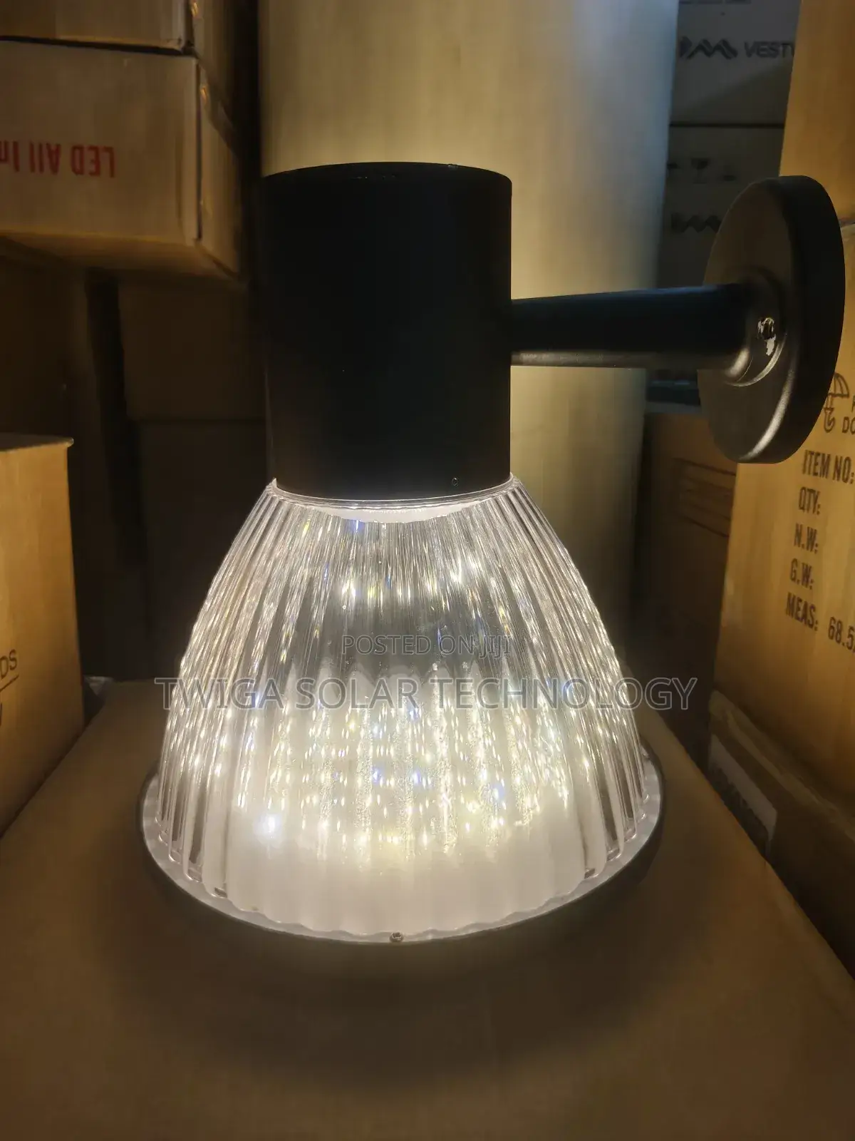 Round Solar Wall Lights
