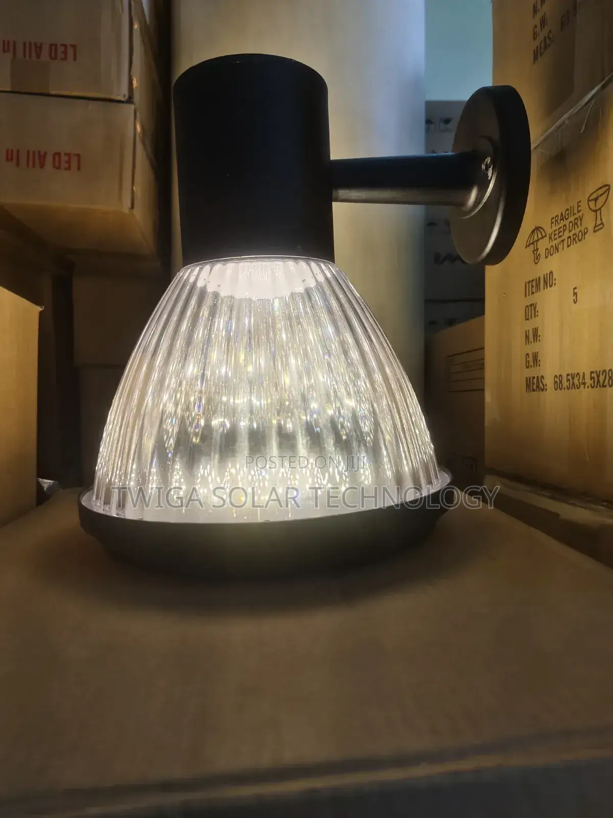 Round Solar Wall Lights