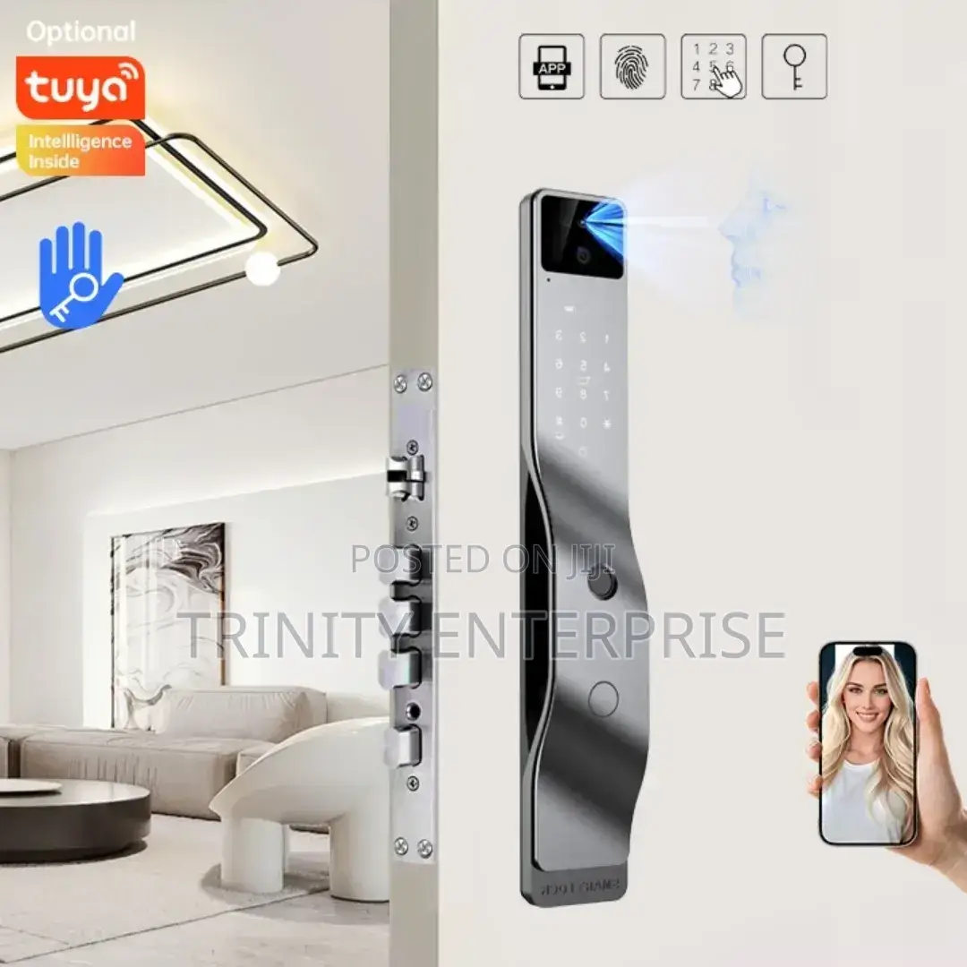 Smart Lock 3d Face Recognition Smart Lock With Tuya Wifi App Contorl