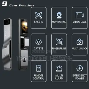 Smart Lock 3d Face Recognition Smart Lock With Tuya Wifi App Contorl