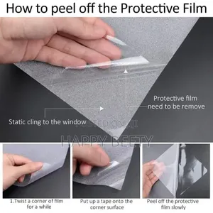* Privacy Window Film Static Cling Sticker- 2m