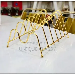 Gold Plate Stand,Plate Organizer