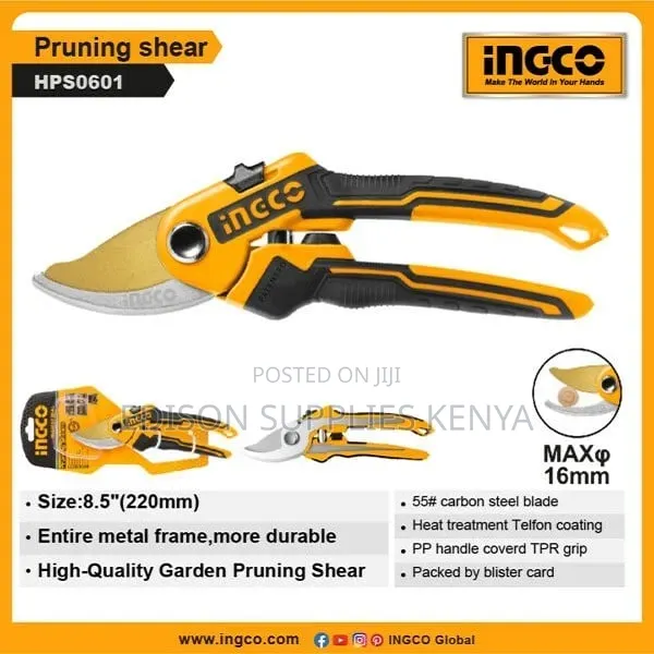 Pruning Shears Ingco Pruning Shears 8.5" Inch Heavy Duty