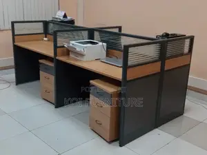 Office Workstation : G12 4-Way Modular Office Workstation Set