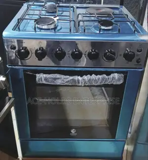 Euroken 60*55 Standing Gas Cooker 3g +1e Plate - Electric Oven