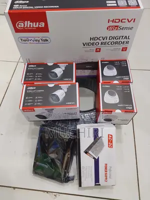 4 CCTV Camera Dahua CCTV Security Cameras / Dahua 4 Channel