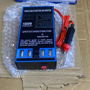 1500w Car Power Inverter 12v 24v to 220v Car Mobile Phone Usb Charging
