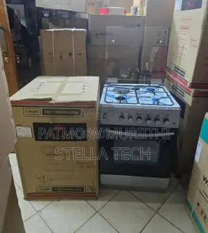 Made in Turkey 50"55 Tlac 3+1 Standing Cooker With a Gas Sensor